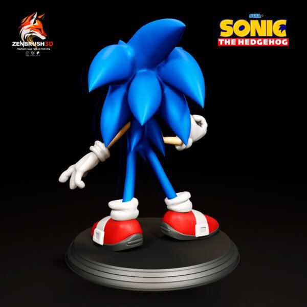 Sonic the Hedgehog STL 3D PRINTING - Imagen 4